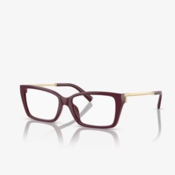 Tiffany & Co Frame TF2239U 8389 54 Bordeaux Gold Eyeglasses 2239-U - Picture 1 of 4